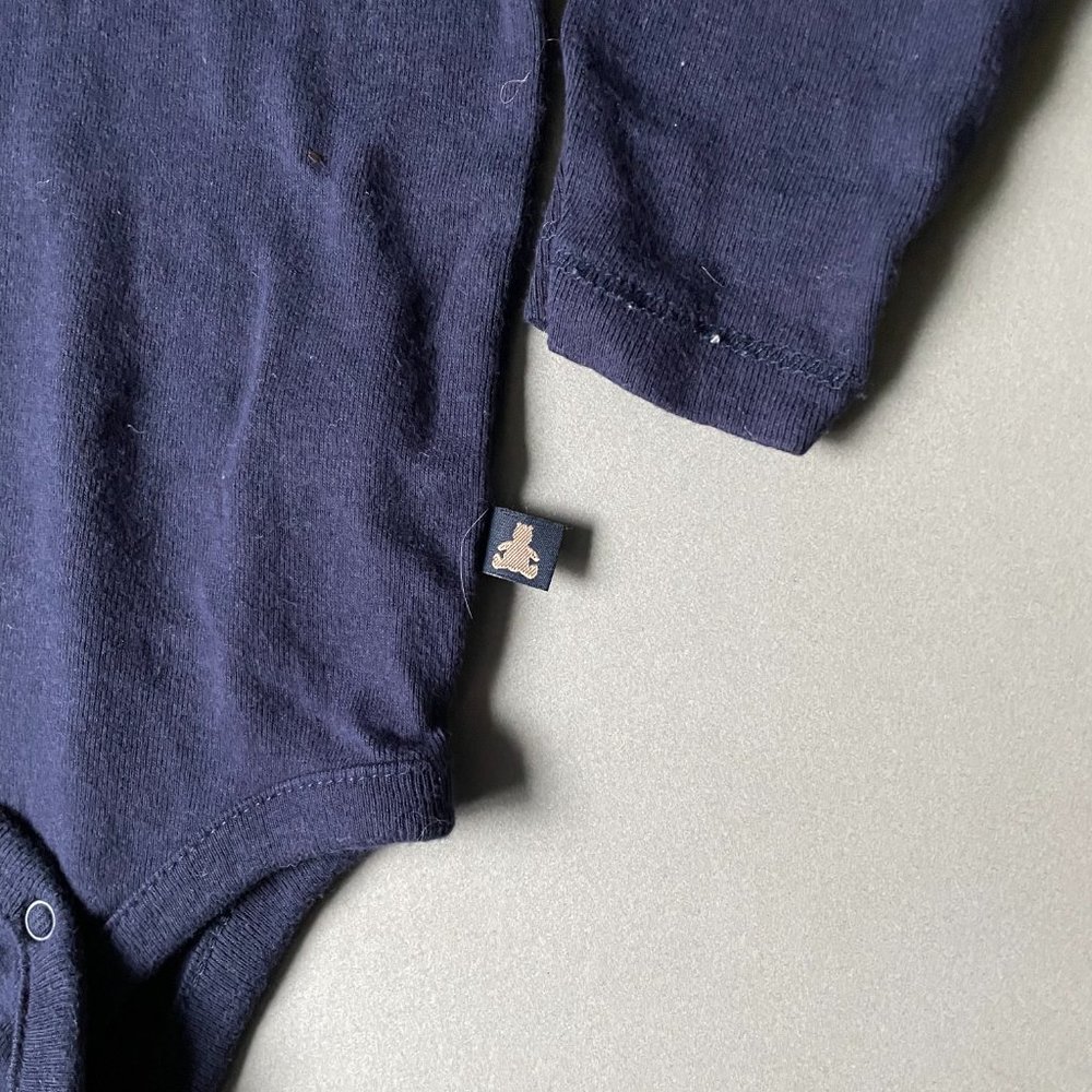 Long sleeve baby onsie, Soft bodysuit - Picture 2 of 5